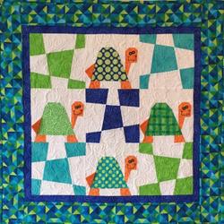 Totally Turtle Quilt Blanket Dhc3101165Lt and Home Decor
