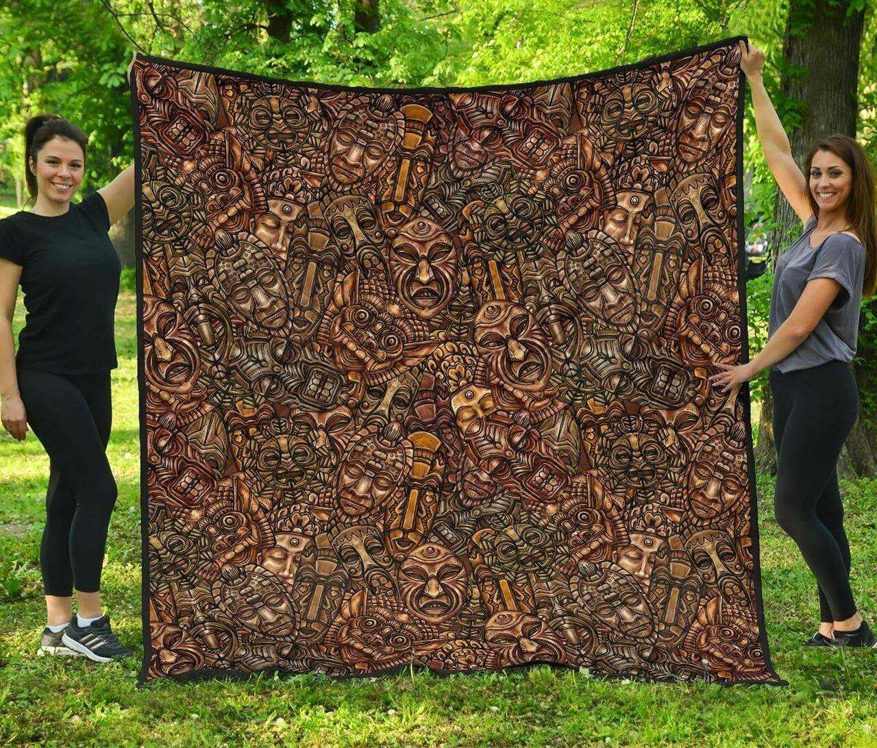 Totem Cl12100677Mdq Quilt Blanket and Home Decor