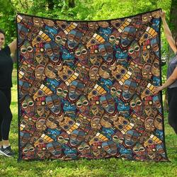 Totem Cl12100680Mdq Quilt Blanket and Home Decor