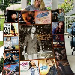 Travis Tritt Quilt Blanket Hvt080629  Quilt and Home Decor