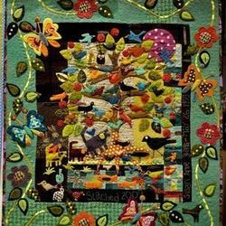 Tree And Birds Hur Quilt sr and Home Decor
