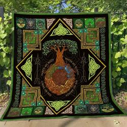 Tree Of Life Bi170701B Tbg Quilt Blanket and Home Decor