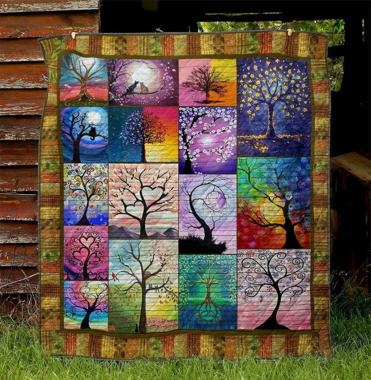Tree Of Life Cl16100077Mdq Quilt Blanket and Home Decor