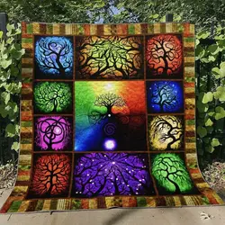 Tree Of Life D010780 Quilt Blanket and Home Decor