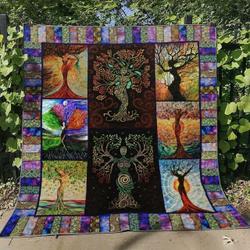 Tree Of Life D010789 Quilt Blanket and Home Decor