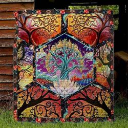 Tree Of Life Hur Quilt Cysisv and Home Decor
