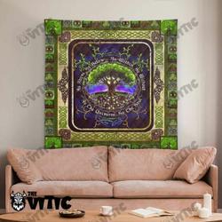 Tree Of Life Quilt Blanket 1228 and Home Decor