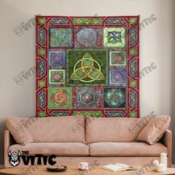 Tree Of Life Quilt Blanket 1251 and Home Decor