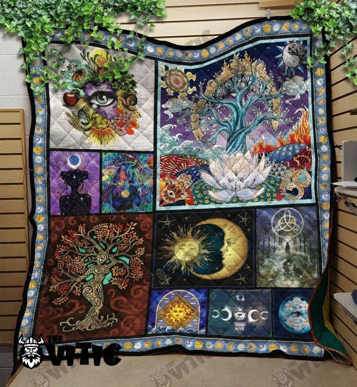 Tree Of Life Quilt Blanket 1460 and Home Decor
