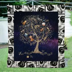 Tree Of Music Hur Quilt xy and Home Decor