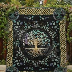 Tree Of Mystery Ah Quilt Derqig and Home Decor