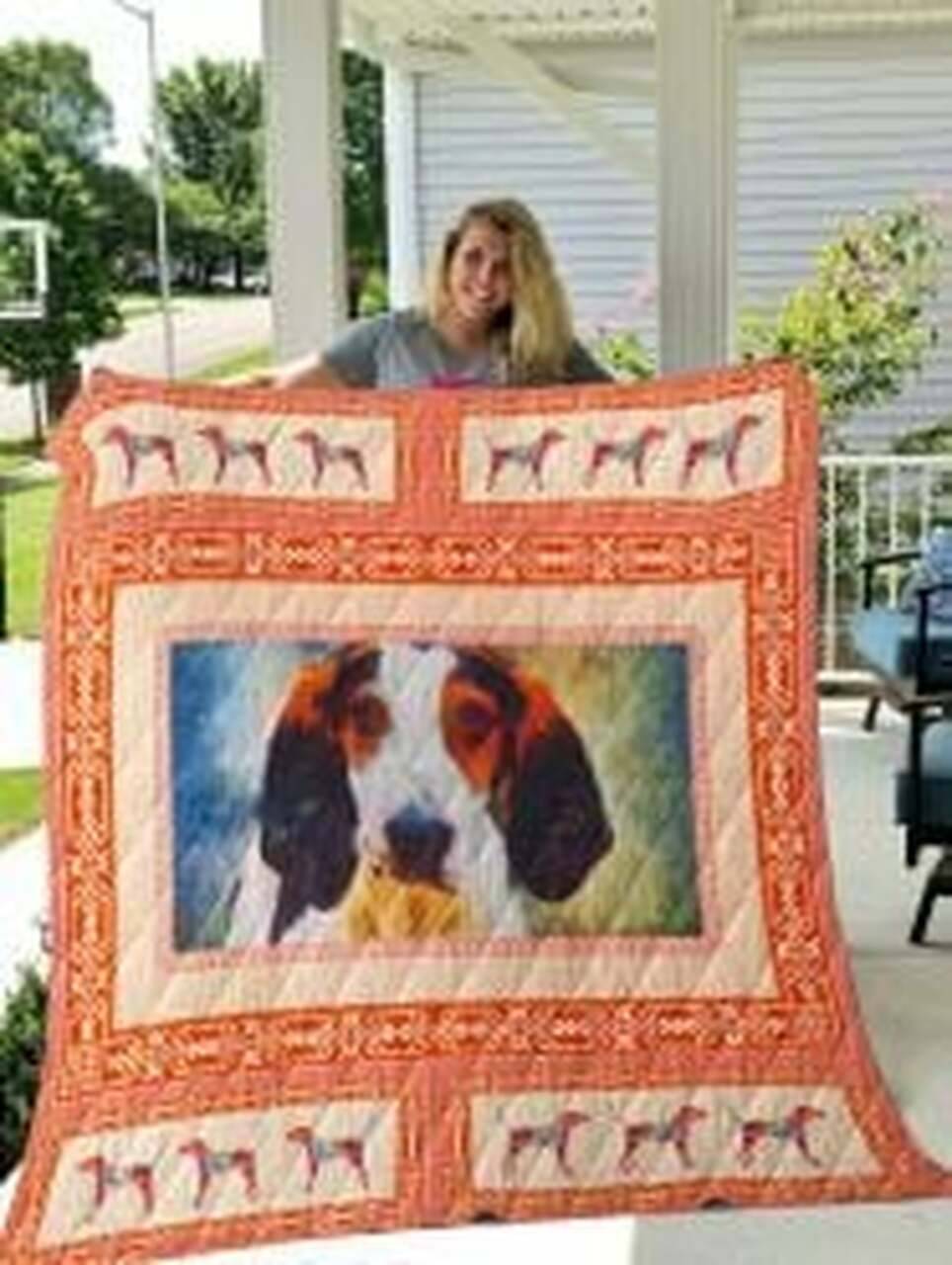 Treeing Walker Coonhound Quilt Blanket Luke6A Dhc0301900Dd and Home Decor