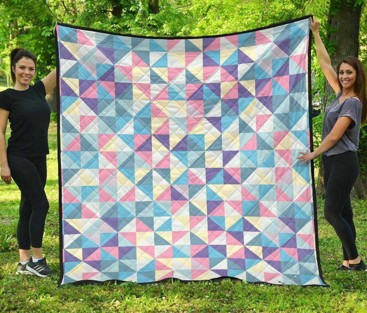Triangle Cl12100686Mdq Quilt Blanket and Home Decor