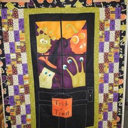 Trick Or Treat Cld40779 Quilt Blanket and Home Decor
