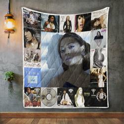 Trina Album Covers Quilt Blanket and Home Decor