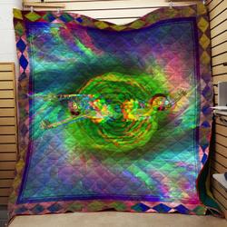 Trippy World Quilt and Home Decor