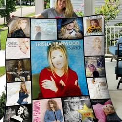 Trisha Yearwood Quilt Blanket Hvt080630  Quilt and Home Decor