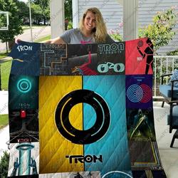 Tron Quilt Blanket and Home Decor