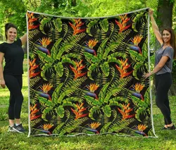 Tropical Summer Cl17100638Mdq Quilt Blanket and Home Decor