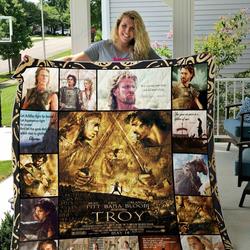 Troy Film Quilt Blanket and Home Decor