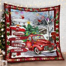 Truck Christmas Dac171121 Quilt Blanket and Home Decor