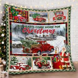 Truck Christmas Dac171193 Quilt Blanket and Home Decor