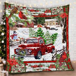 Truck Christmas Dac171196 Quilt Blanket and Home Decor