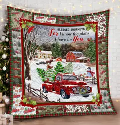 Truck Christmas Dac171197 Quilt Blanket and Home Decor