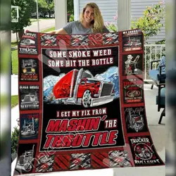 Truck E Quilt Derqpr and Home Decor