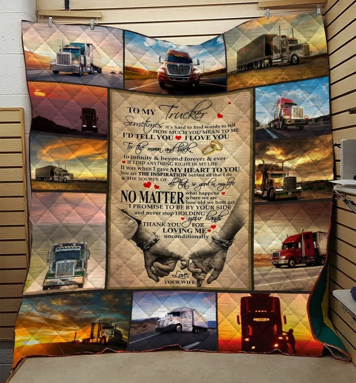Trucker G Quilt Tn and Home Decor
