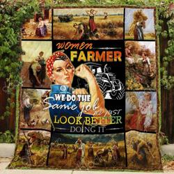 True Woman Farmer Ah Quilt Derqzx and Home Decor