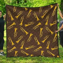 Trumpet Cl12100695Mdq Quilt Blanket and Home Decor