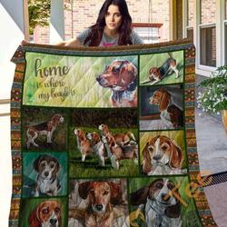 TTL DOG Beagle Blanket TH10072019 Quilt and Home Decor