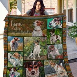 Ttl Dog Jack Russell Terrier Quilt  Quilt and Home Decor