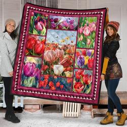 Tulip Quilt Blanket Dhc09121595Dd and Home Decor