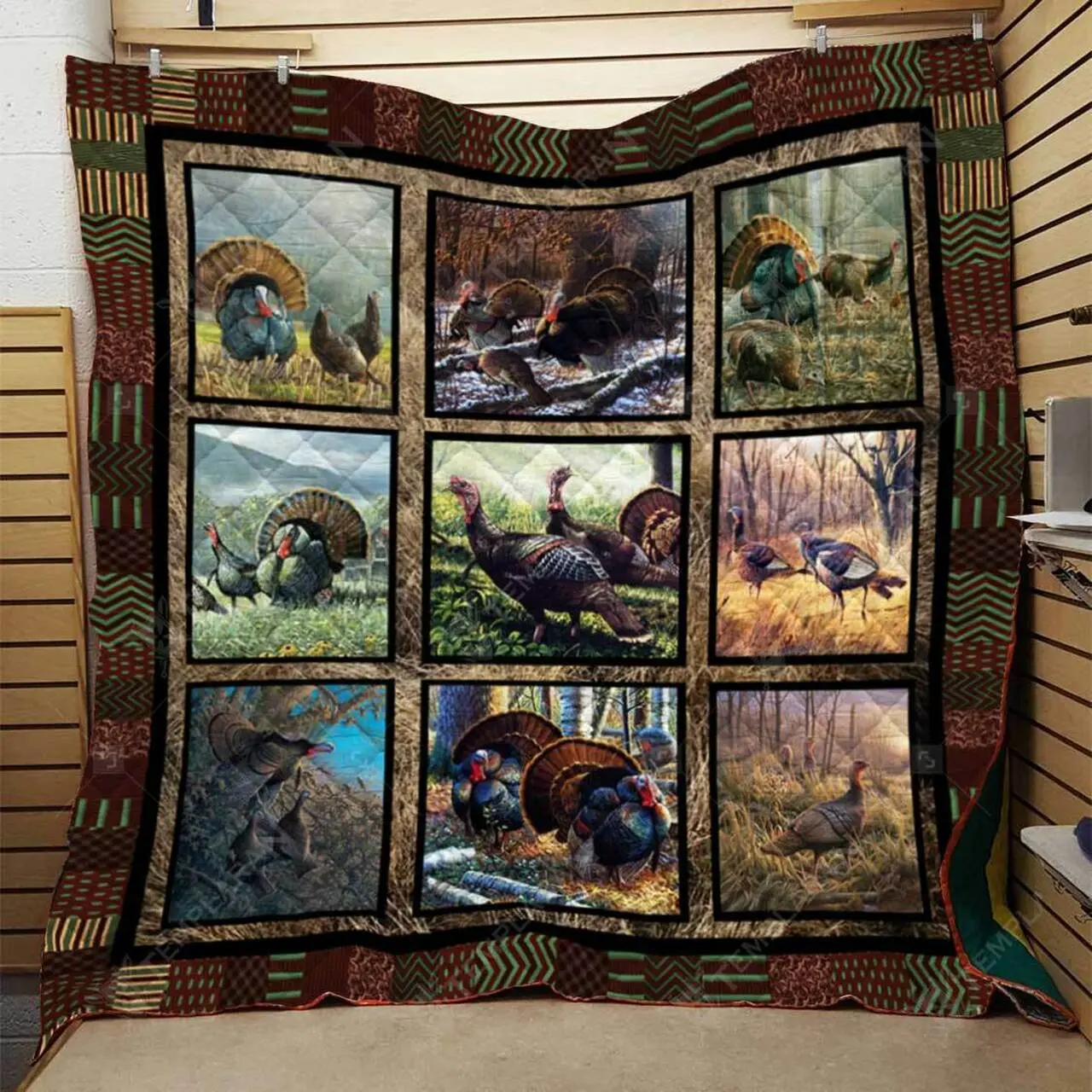 Turkey Bird Blanket 3D Full Printing Txh-Qnk4 Quilt and Home Decor