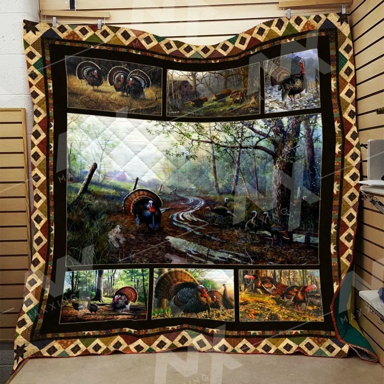 Turkey Quilt Blanket Dhc0910315Vt and Home Decor