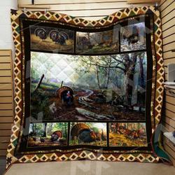 Turkey Quilt Blanket Dhc0910315Vt and Home Decor