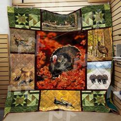 Turkey Quilt Blanket Dhc0910322Vt and Home Decor
