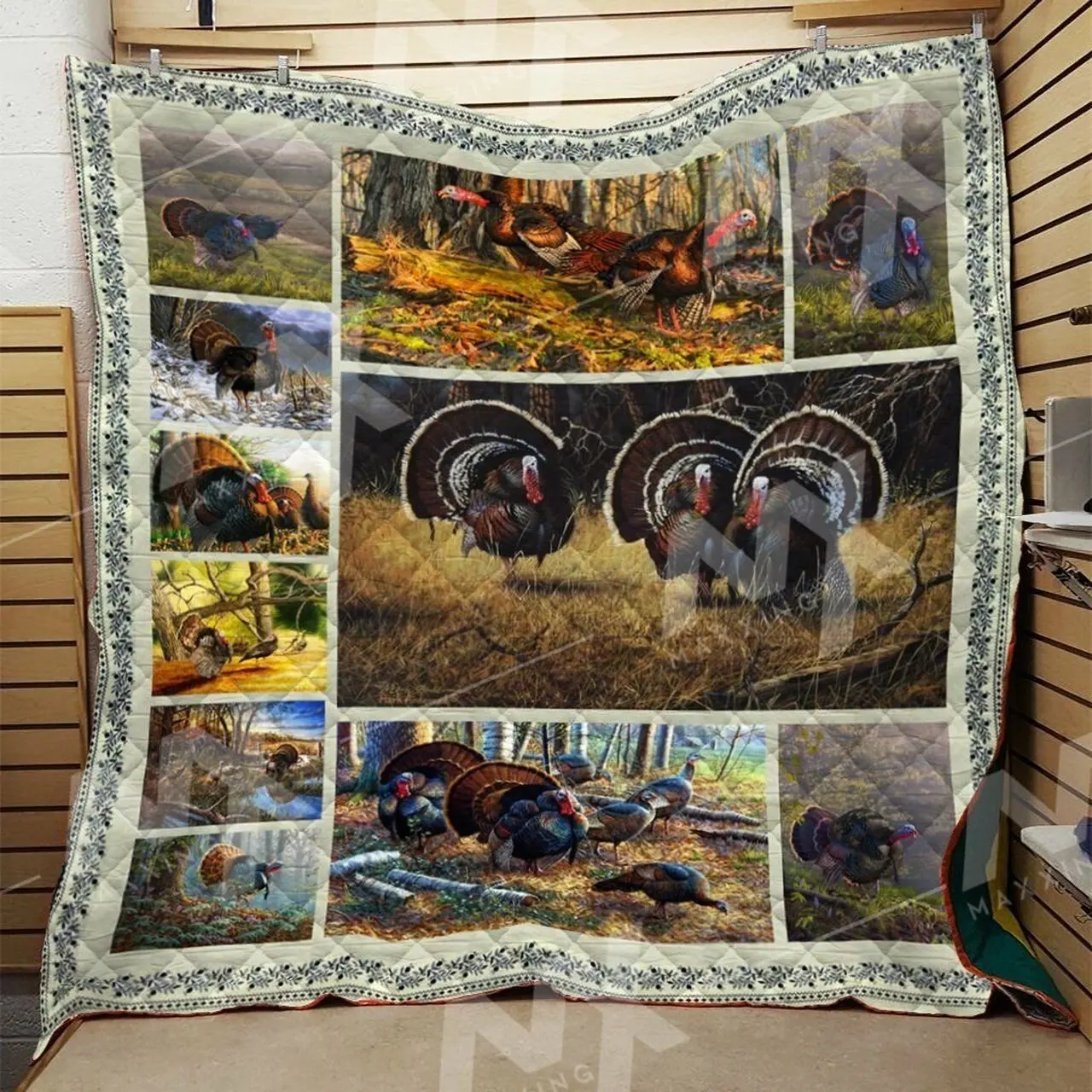 Turkey Quilt Blanket Dhc0910327Vt and Home Decor