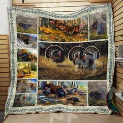 Turkey Quilt Blanket Dhc0910327Vt and Home Decor