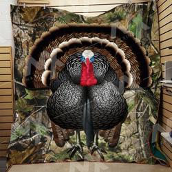 Turkey Quilt Blanket Dhc0910337Vt and Home Decor