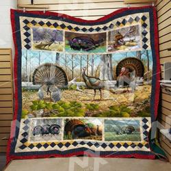 Turkey Quilt Blanket Dhc0910369Vt and Home Decor