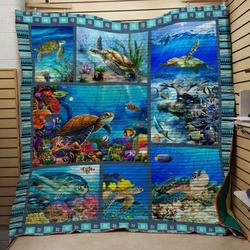 Turtle 1203006 Quilt Blanket  Quilt and Home Decor