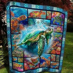 Turtle Ah Quilt Derqrq and Home Decor