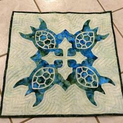Turtle Cla040732 Quilt Blanket and Home Decor
