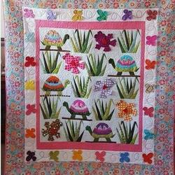 Turtle Cla1710572Q Quilt Blanket and Home Decor