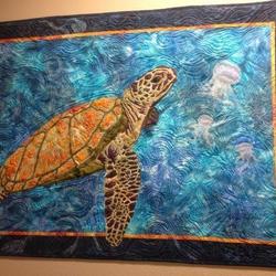 Turtle Cla260654 Quilt Blanket and Home Decor