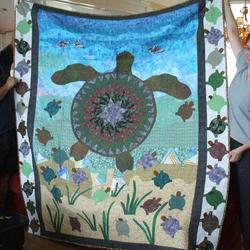 Turtle Cla260690 Quilt Blanket and Home Decor