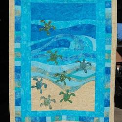 Turtle Clm0910205 Quilt Blanket and Home Decor
